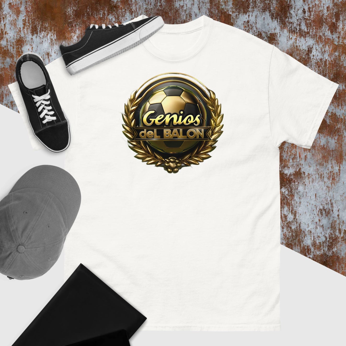 Genios del balón Logo - Camiseta unisex